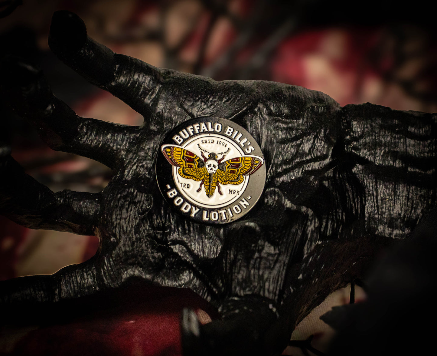 Buffalo Bill Body Lotion - Large Enamel pin - Silence of the Lambs