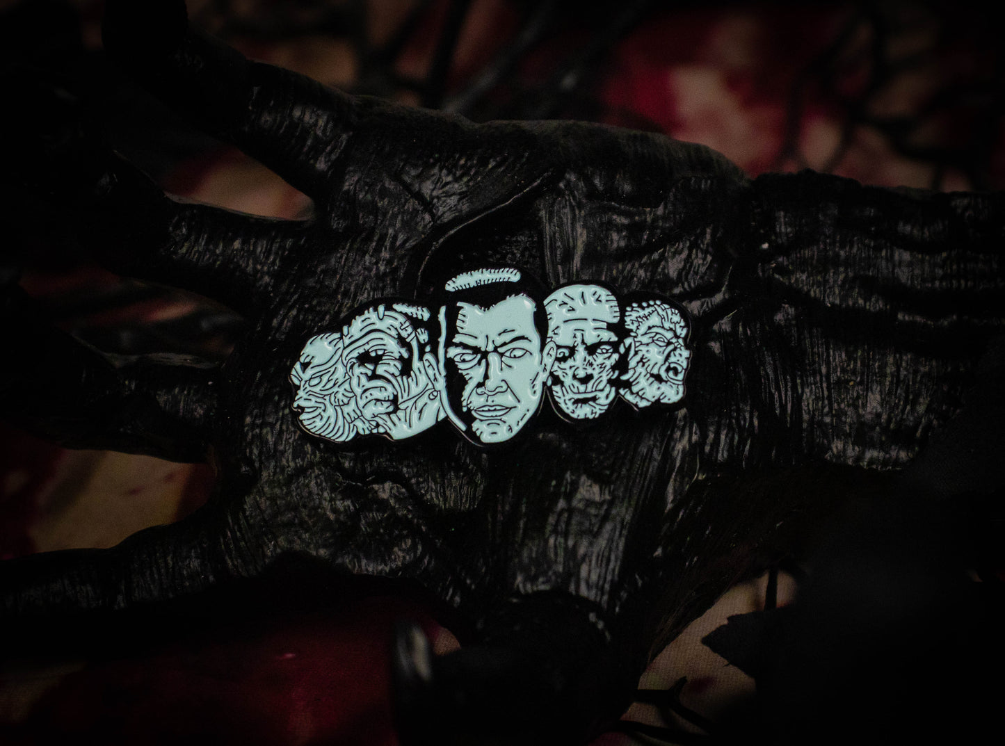 Universal Monsters Group - Medium Enamel Pin