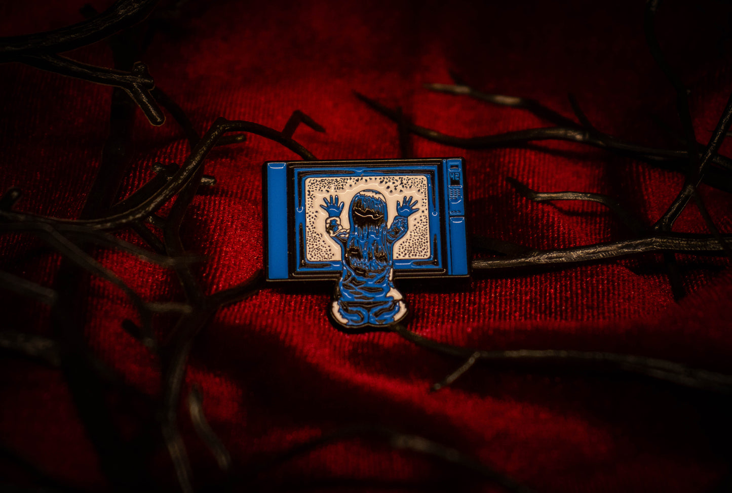 "Poltergeist TV" Small Enamel Pin