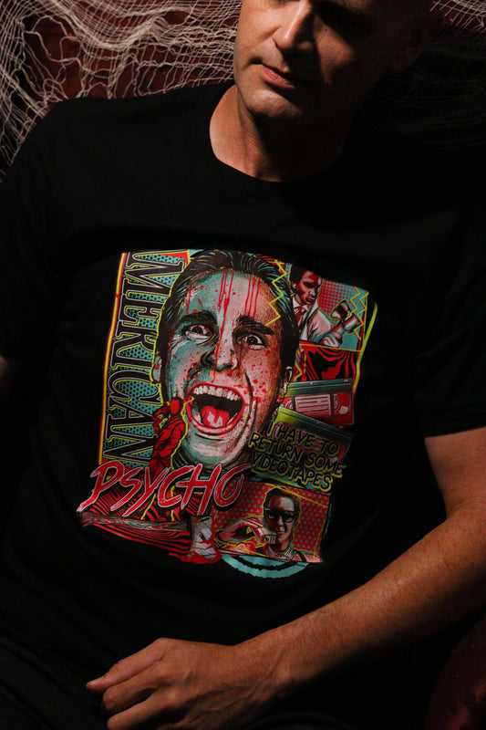 American Psycho - Patrick Bateman - Neon T-Shirt