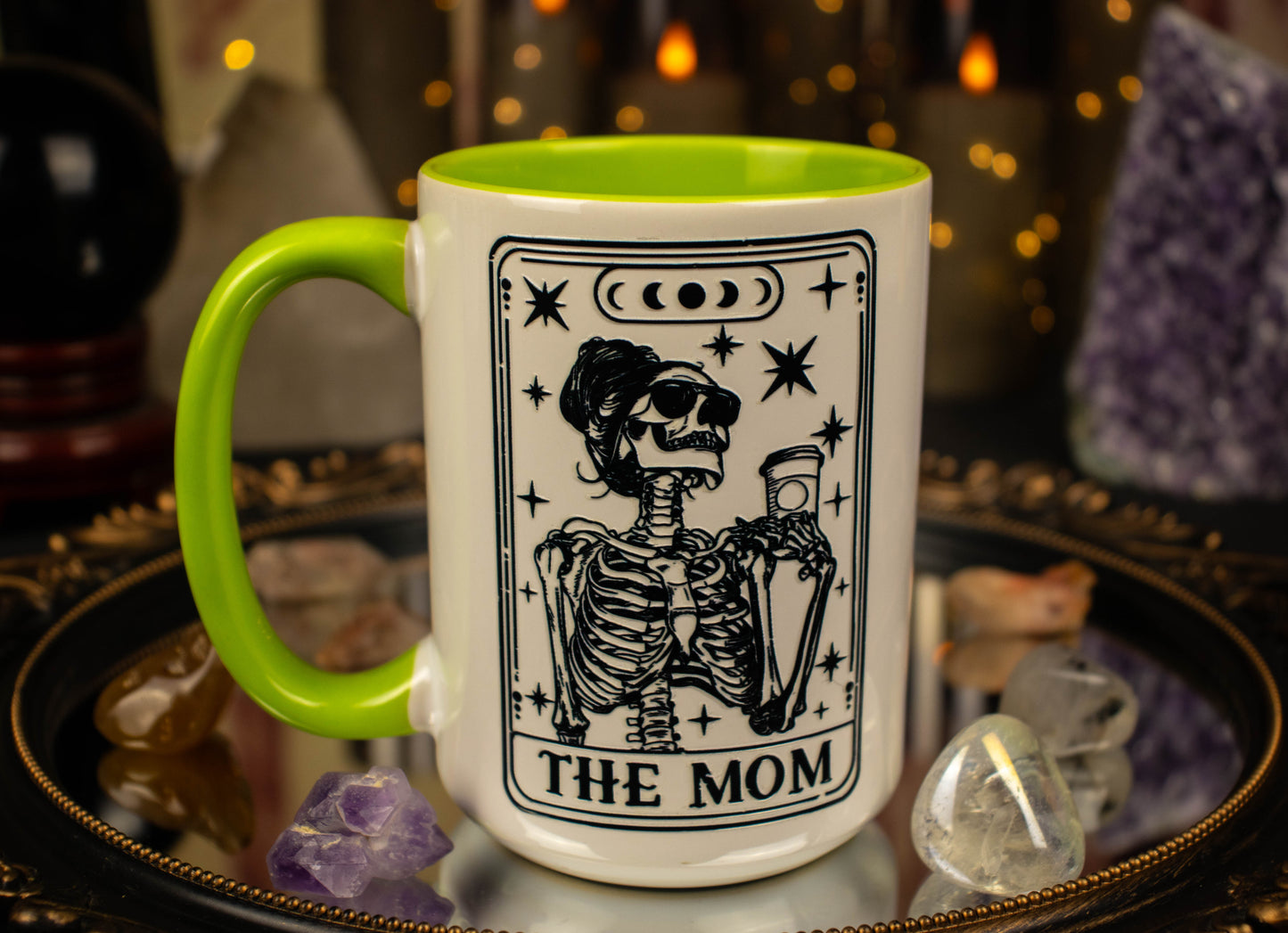 'The Mom' Line Tarot 15oz Mug