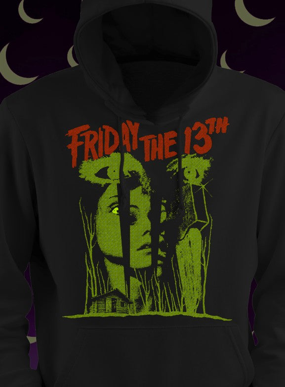Friday The 13th Horror Movie Pull-Over Hoodie
