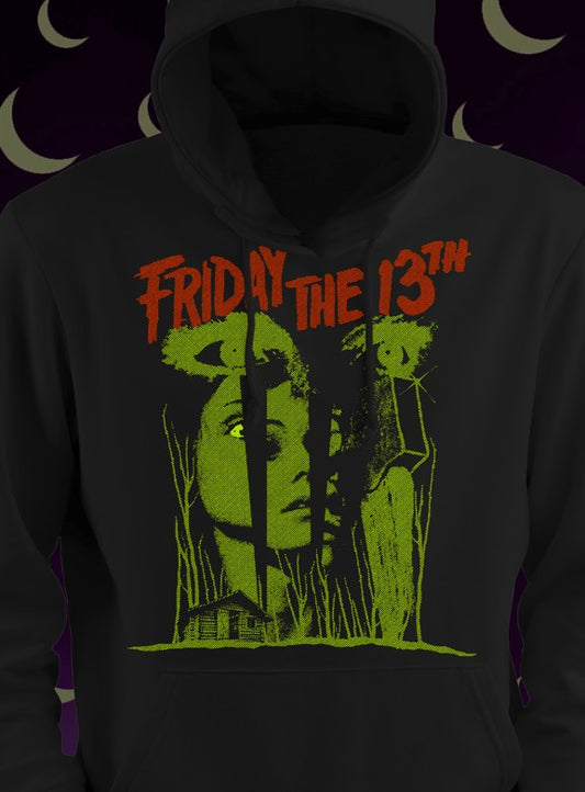 Friday The 13th Horror Movie Pull-Over Hoodie