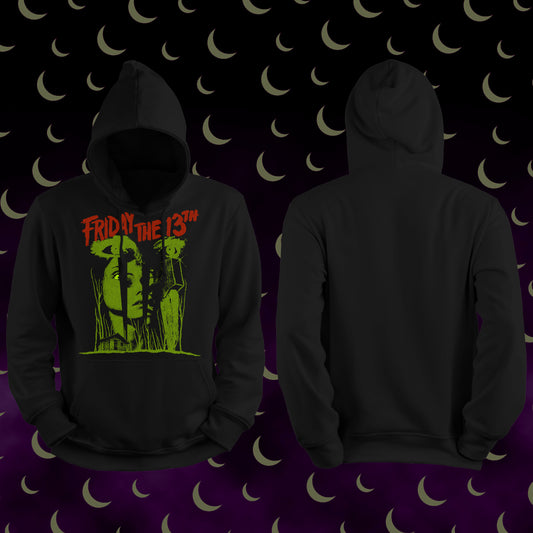 Friday The 13th Horror Movie Pull-Over Hoodie