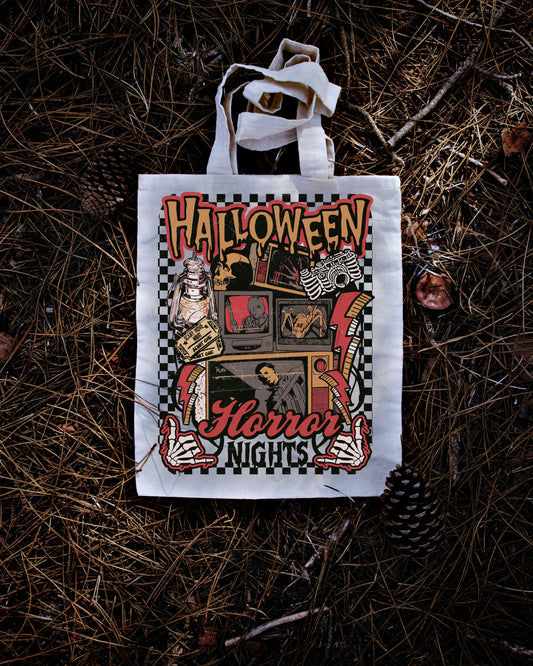 Halloween Horror Nights - Universal - Retro - Halloween Tote Bag