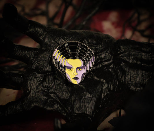 Bride of Frankenstein - Medium Enamel Pin