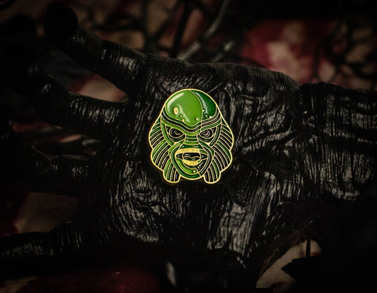 Creature From the Black Lagoon - Green - Medium Enamel Pin