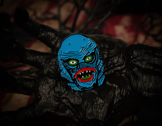 Creature From the Black Lagoon - Universal Monsters -Blue- Large Enamel Pin