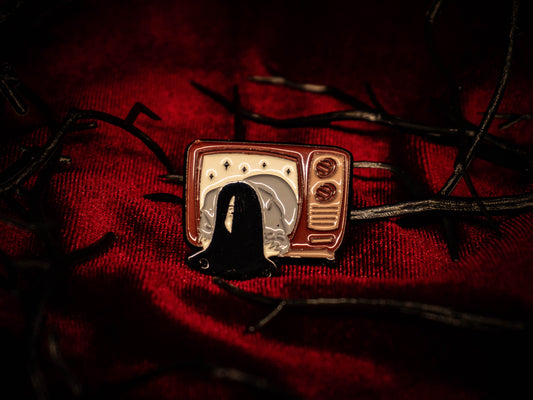 "The Ring - Samara Morgan TV" Small Enamel Pin