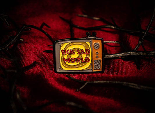 "Daria- Sick Sad World" Small Enamel Pin