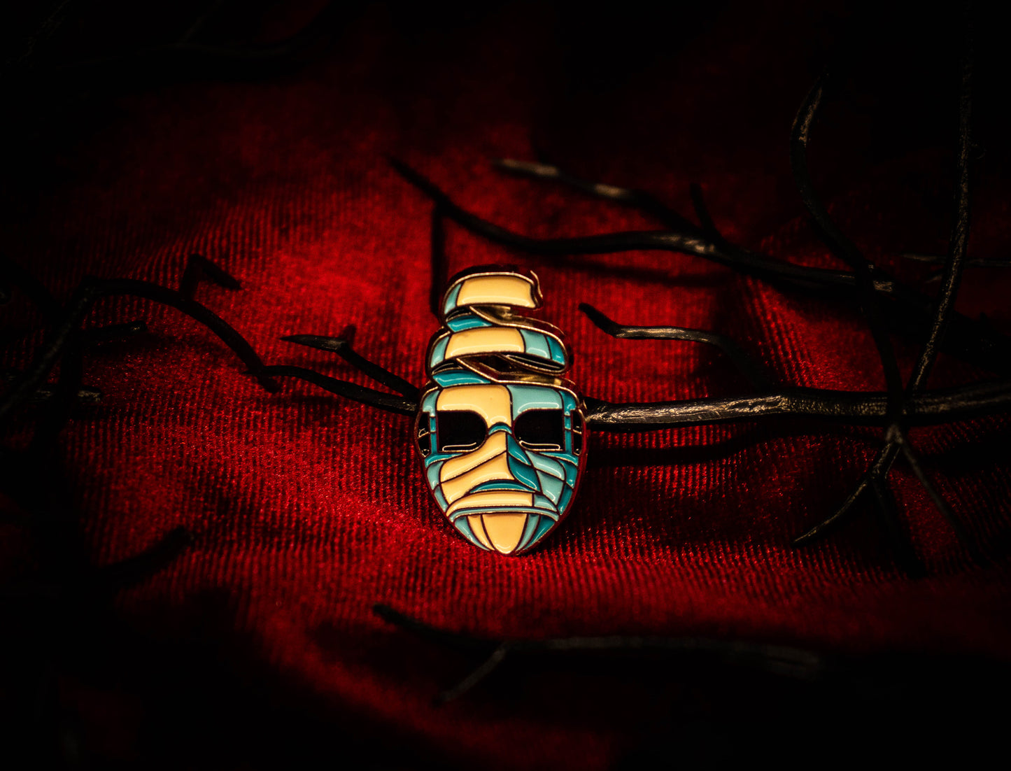 "The Invisible Man" Small Enamel Pin