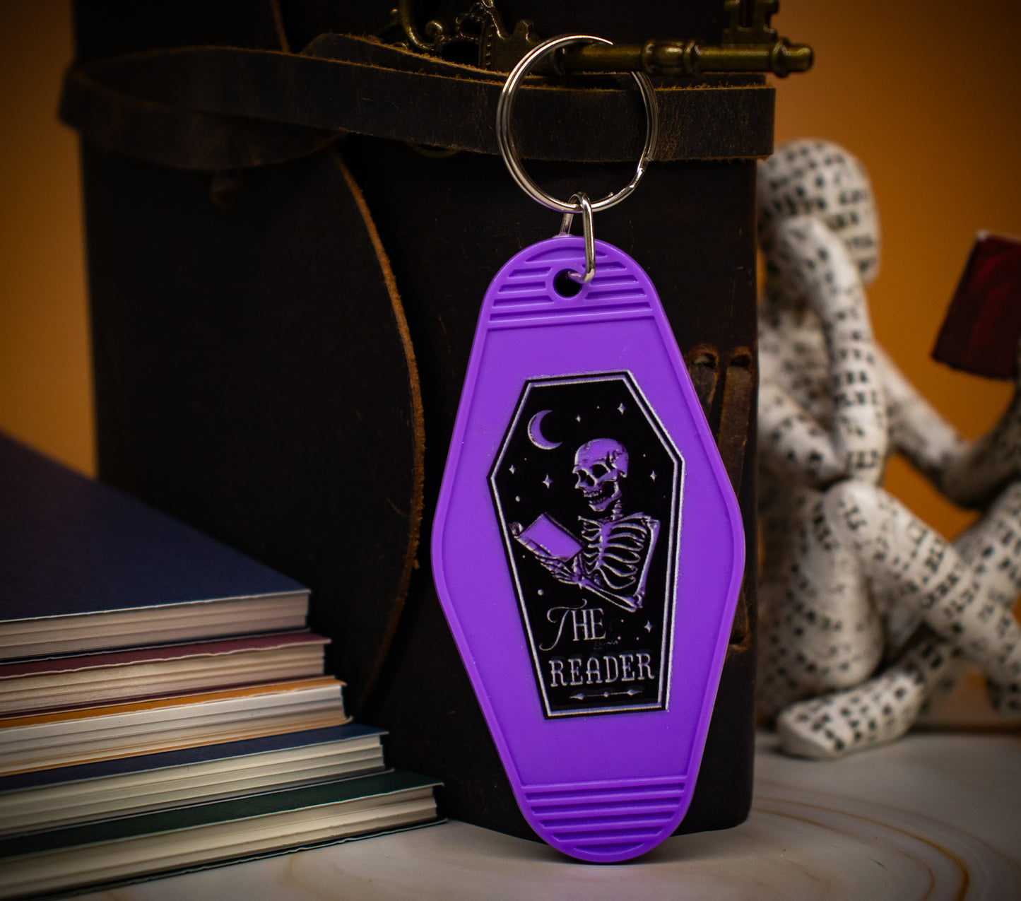 "The Reader Tarot" Hotel Keychain - Multiple Colors