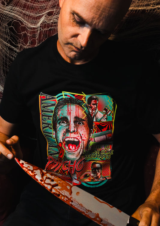 American Psycho - Patrick Bateman -  Neon T-Shirt