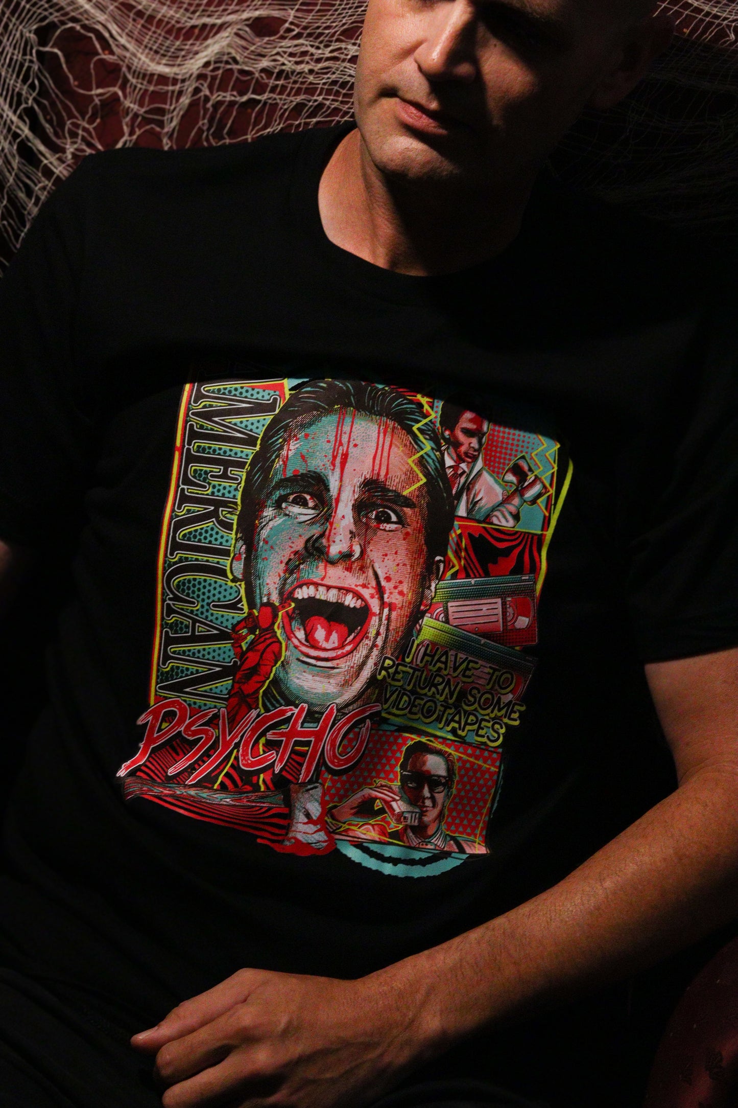 American Psycho - Patrick Bateman -  Neon T-Shirt