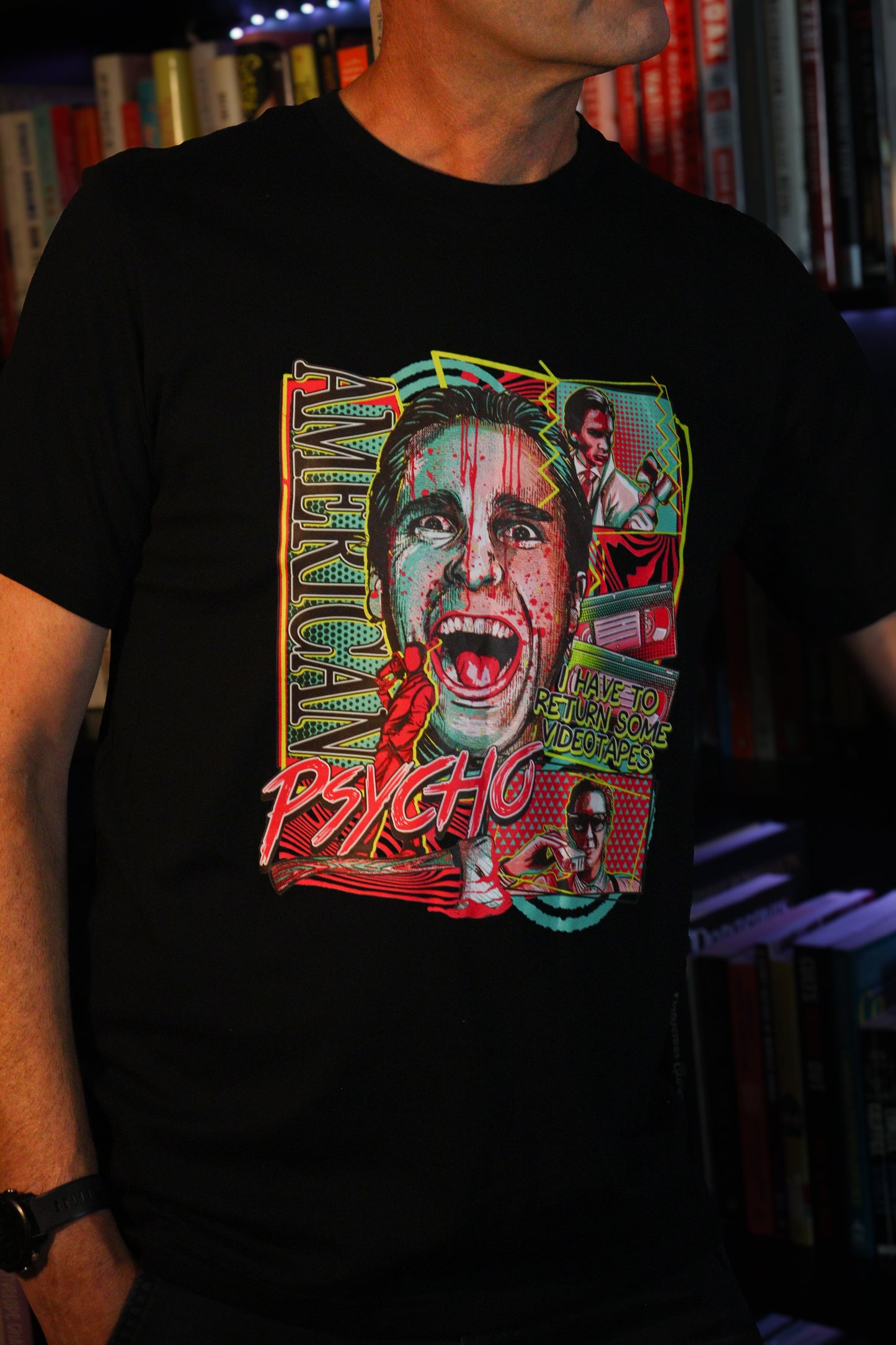American Psycho - Patrick Bateman -  Neon T-Shirt