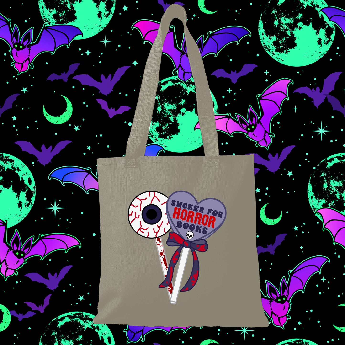 Sucker For Horror Books - Tote Bag