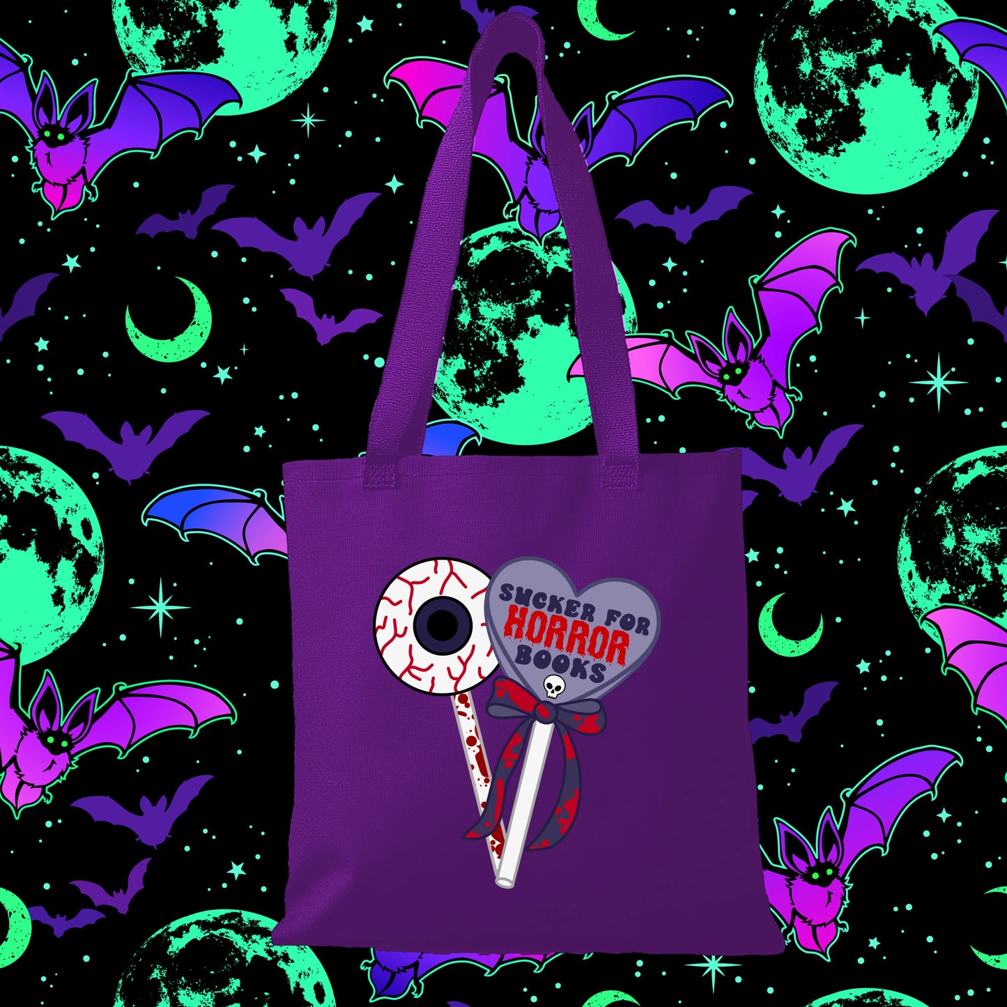 Sucker For Horror Books - Tote Bag