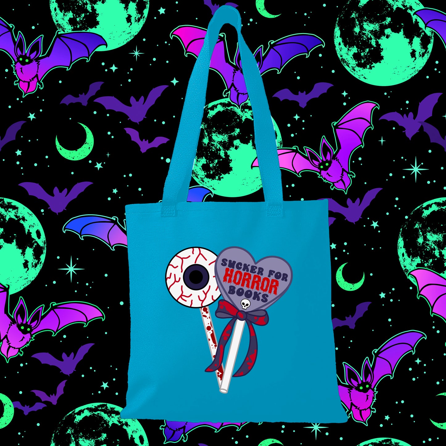 Sucker For Horror Books - Tote Bag