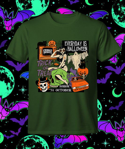 Every Day is Halloween - Short sleeve t-shirt - Multiple Colors