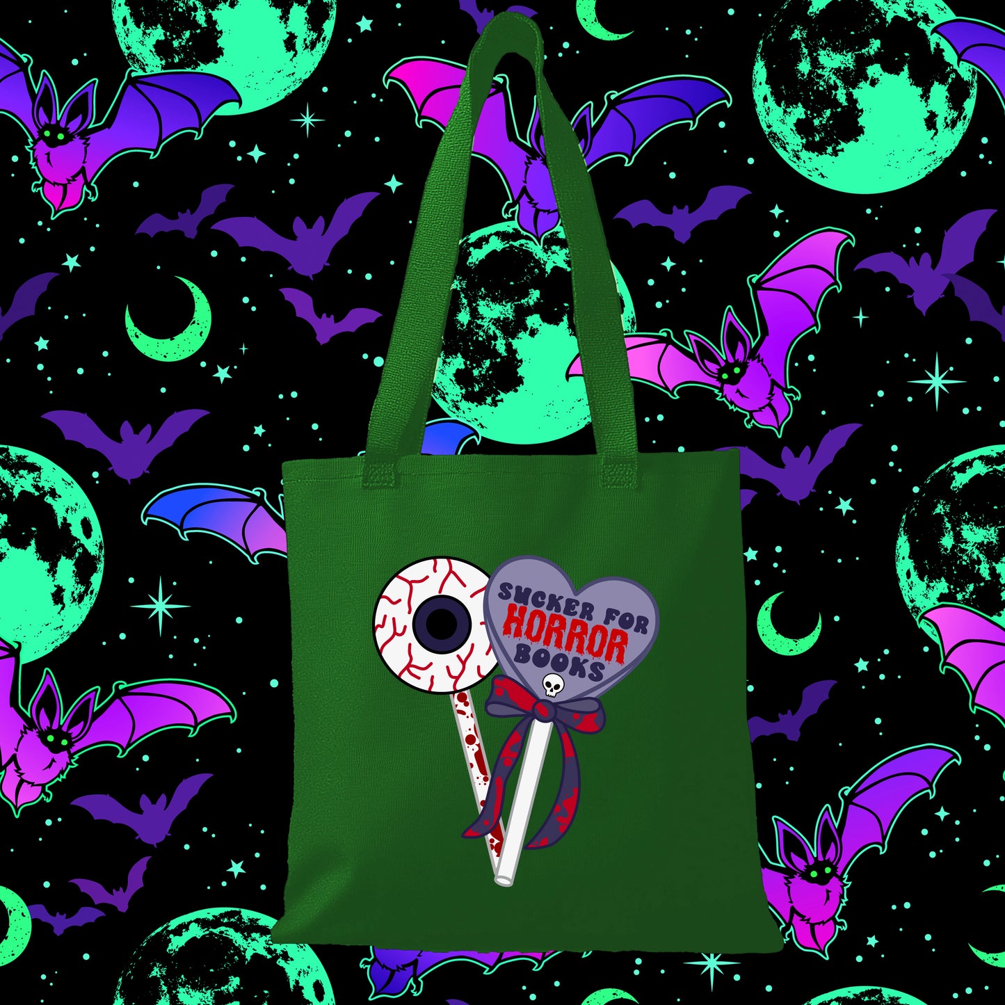 Sucker For Horror Books - Tote Bag
