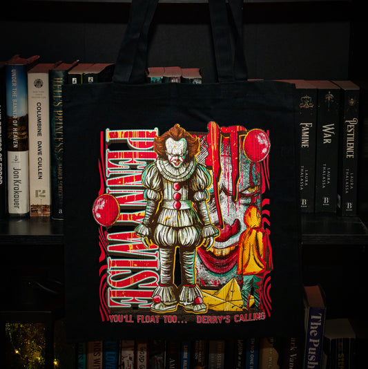 Pennywise the Clown Collage - Stephen King's IT - Tote Bag
