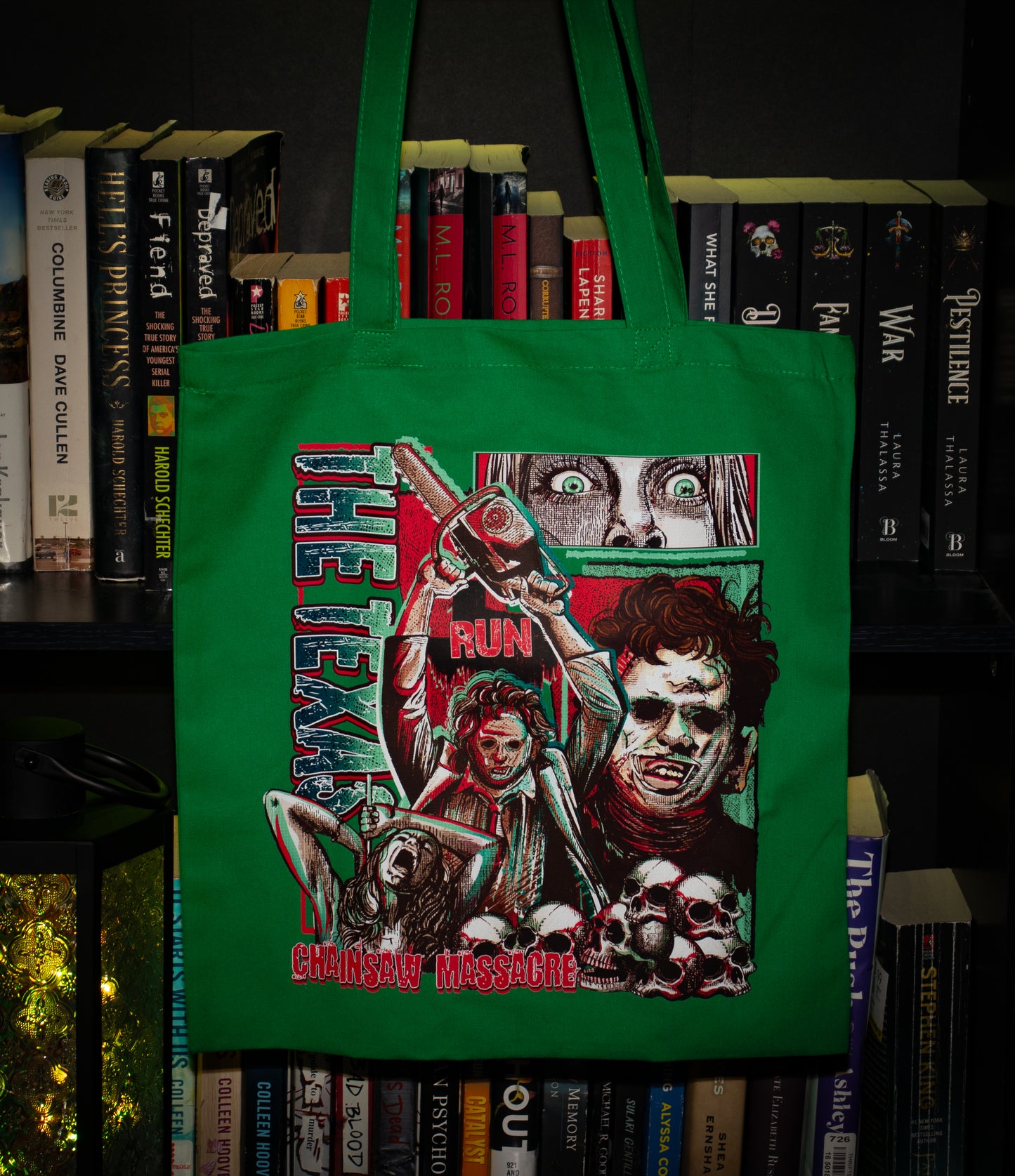 Leatherface Collage - Texas Chainsaw Massacre - Tote Bag